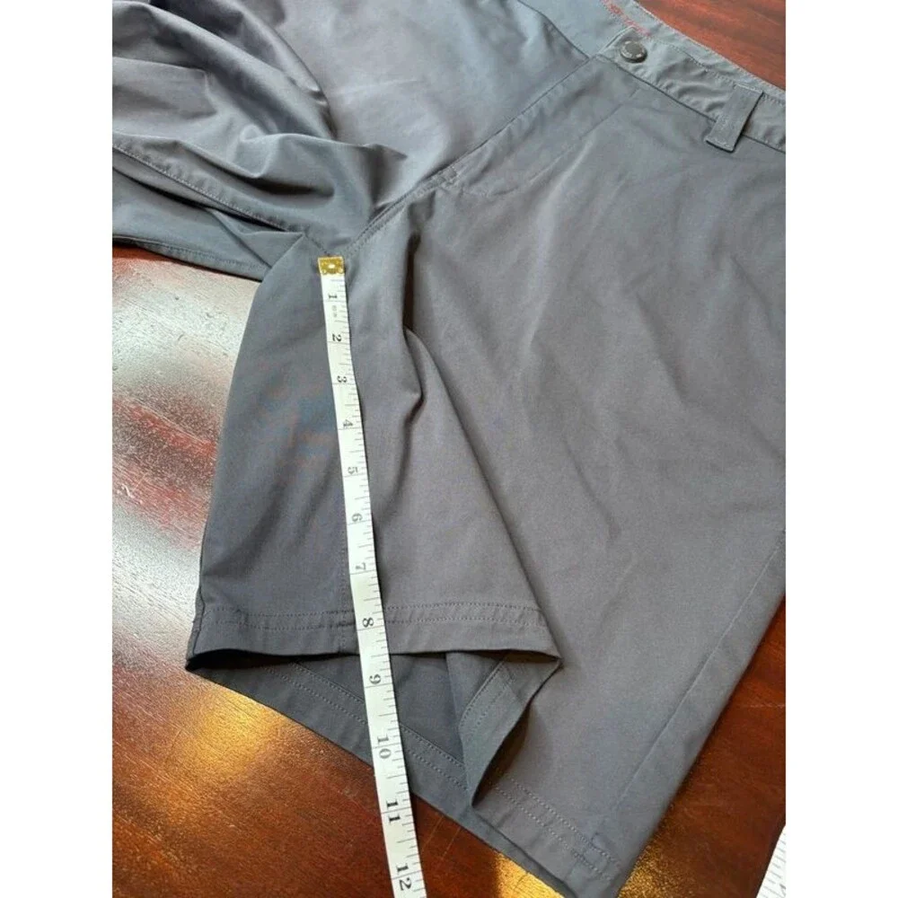 Rhone Men’s 32 Gray Commuter Performance Golf Shorts Stretch Chino Tech